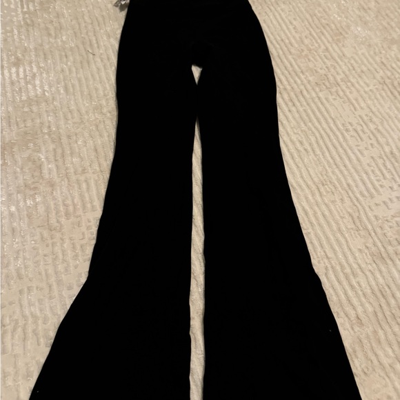 TNA Classic Black Flare Pants - Picture 1 of 4